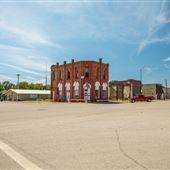 Route 66 Red Brick Building