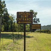 Cookson Wildlife Refuge Entrance
