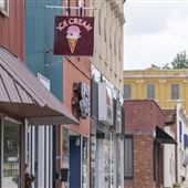 Downtown Nowata from Cherokee Ave