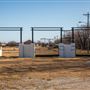 Gates or White Structure on N 97th E Ave