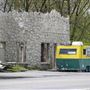 Old Building and Taco Truck