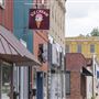 Downtown Nowata from Cherokee Ave