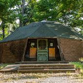 Private Wooden Circular Home