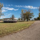 Gazebo at Park with Trail of Tears Sign