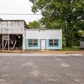 Blue Building Store Front
