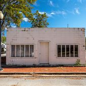 Downtown Webbers Falls White Building