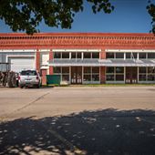 Red Brick Building