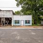 Blue Building Store Front