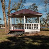 Gazebo at Park with Trail of Tears Sign #2