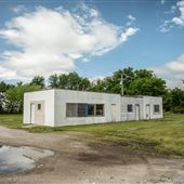 White Brick Building on Rt 66