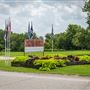 Six Flag Poles Over Wann America