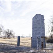 Texas Road Marker