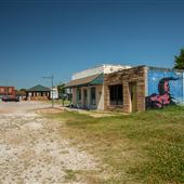White Building w Mural