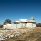 White Abandoned Building N 4270 Rd
