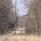 N 435 Road (looking towards Chouteau Power Plant)