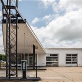 Historic Gull Wing Gas Station