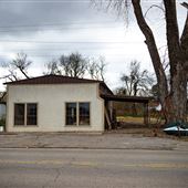 Abandoned White Building