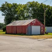 Red Storage Beside 305