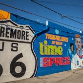 Alley Mural of Will Rogers