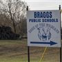 Braggs School Sign