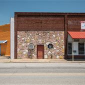Rock Front Downtown Building