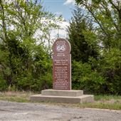 Route 66 Ribbon Road Landmark