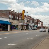 Route 66 West View Downtown