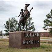Roland Ranger Statue
