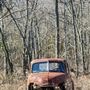 Abandoned Truck Near Limestone