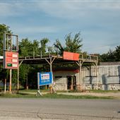 Vacant Old Gas Station