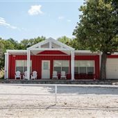 Red and White Private Home