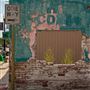 Abandoned Brick Building Downtown