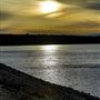 Over Lake Eufaula Near Dam